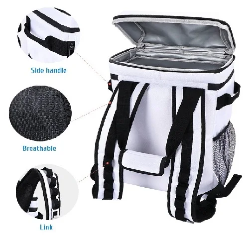 Customized waterproof insulated cooler backpack pvc oxford polyester fish camping travel kayak ice milk wine bags