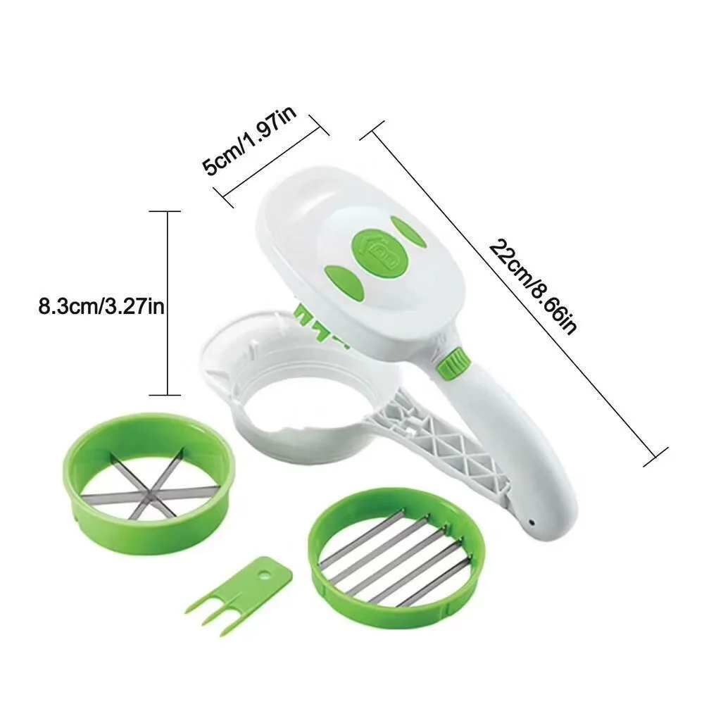 5 в 1 простое использование овоща быстрая машина для нарезки фруктов измельчитель