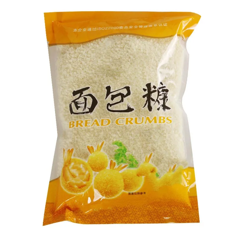 Chinese Manufacture Wholesale  Panko White Bread Crumbs for Fried Snacks