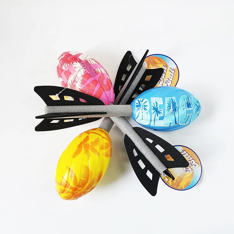 Hot Sales Summer Beach Playing PU Foam Stress Rocket ball beach dartball