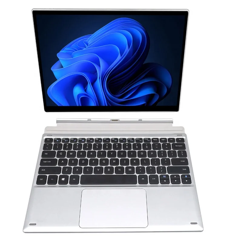 Hot selling 2 in 1 tablet laptop pc 12.3 inch IPS 3000x2000 touch screen J4125 8GB DDR4 256GB 512GB 1TB SSD notebook computer
