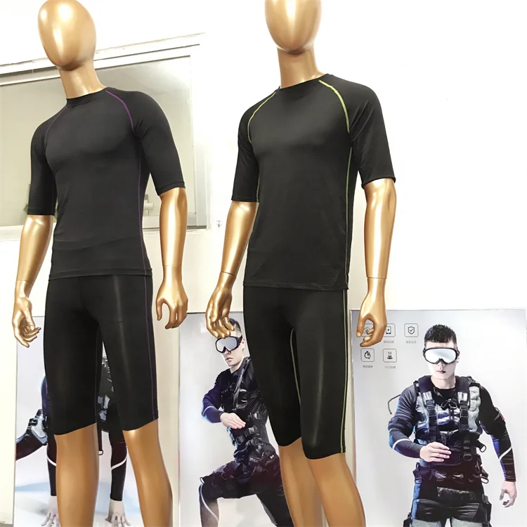 xbody wireless wired ems electric stimulation training vest body sculpting costume muscle suit fitness jumpsuit xbody ems suit