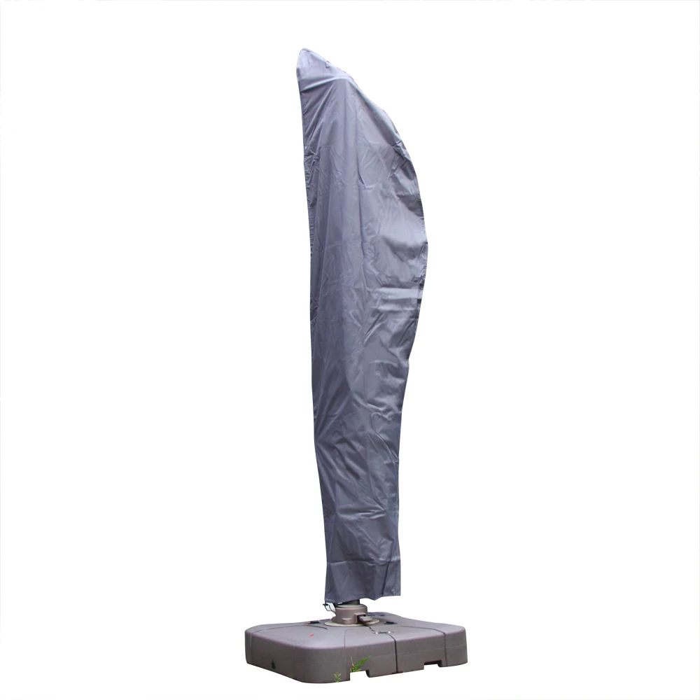 600D полиэстер с покрытием из ПВХ защитная крышка зонтика банан