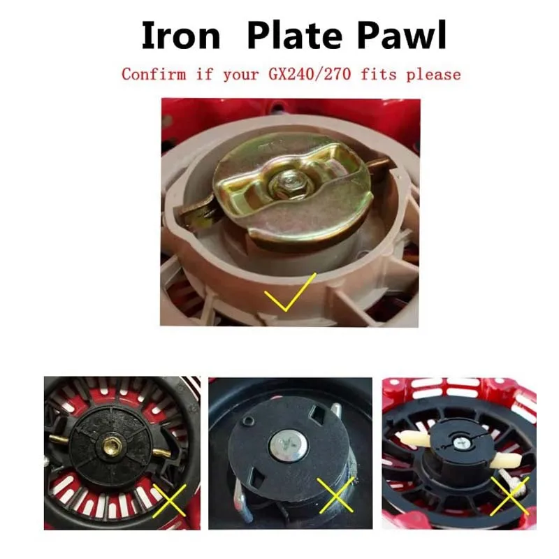 Recoil Pull Starter for Hon-da GX240 8HP GX270 9HP Chainsaw Generator Engine Parts