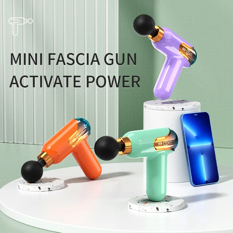 2023 Professional Percussion Mini Vibration Fascia Massage Gun