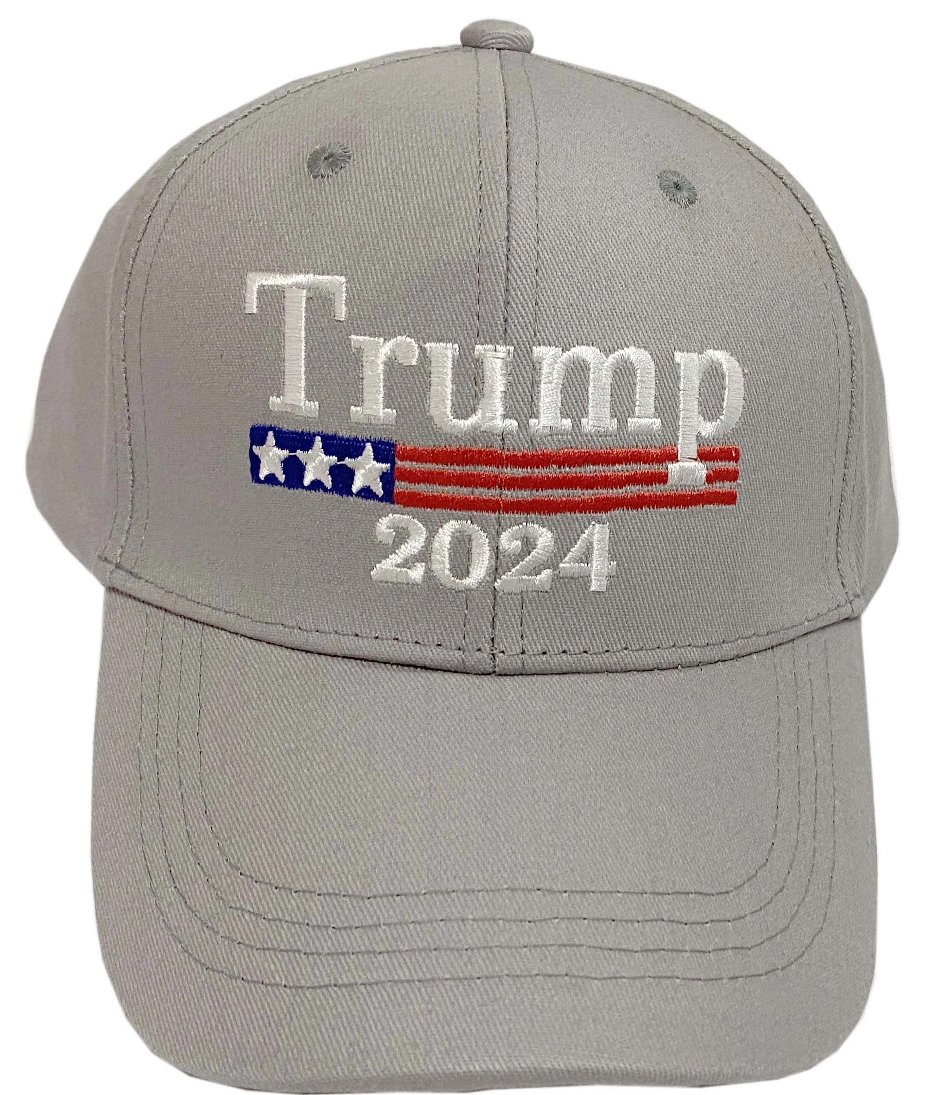 Hot wholesale 6 panel cotton embroidery campaign election hat usa election 2024 cap