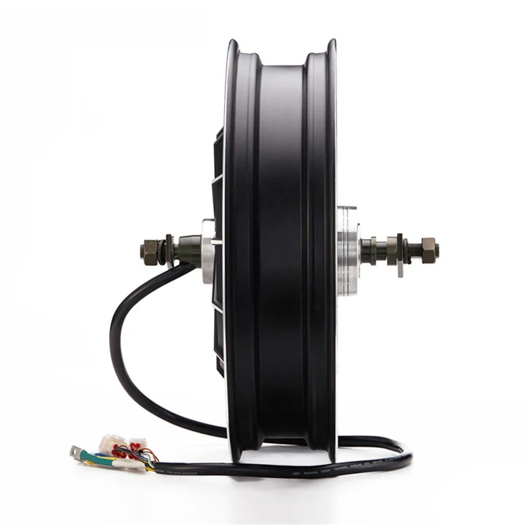 YM MOTOR 16 Inch 2000W 72V High Efficiency Brushless Electric Bike Motorcycle Wheel Hub Motor