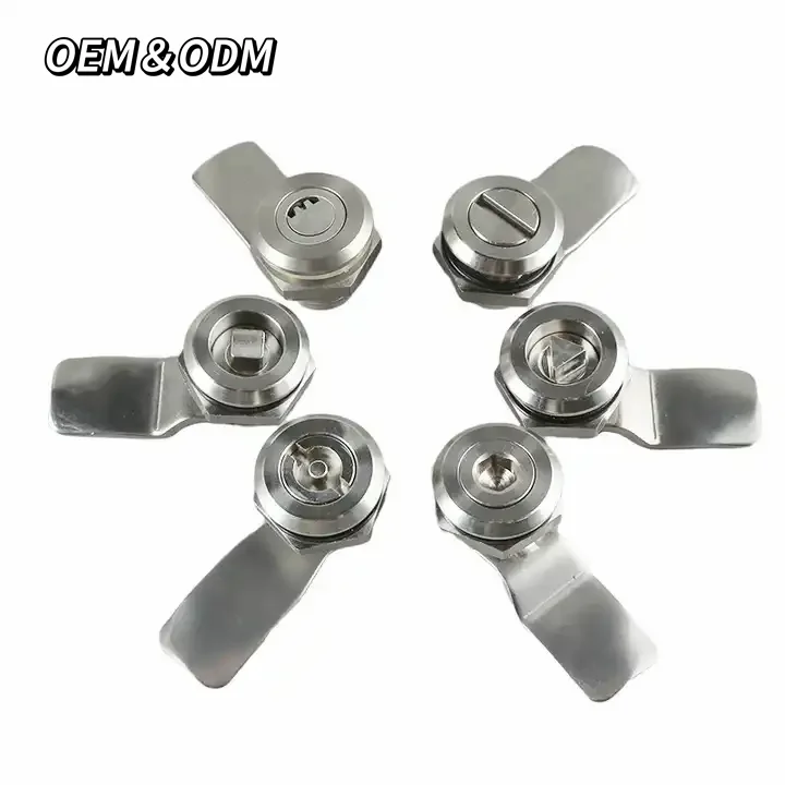 Wholesale Hot Style Triangular Cam Lock Cylinder Furniture Hardware Door Cabinet Lock Panel Cam Locks