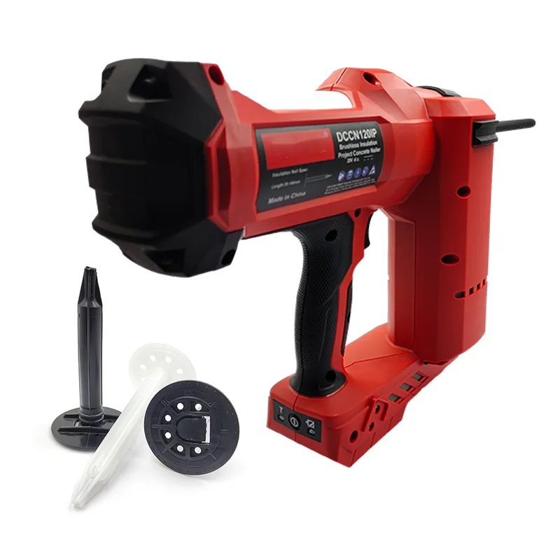 Cordless environment friendly high quality Brushless Insulation board Cement Wall  fixing Nailer