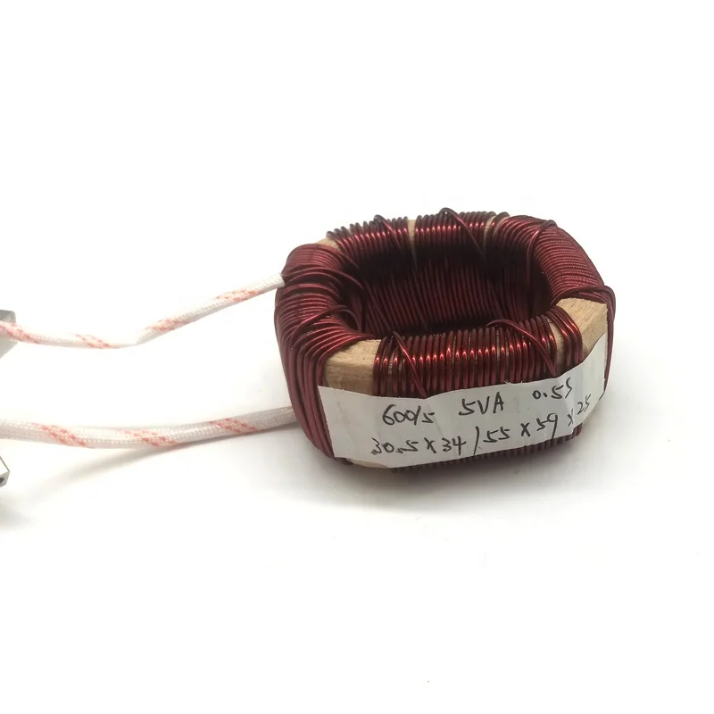 Крытый медный провод обмотки тока трансформатор 600/5 для электрического