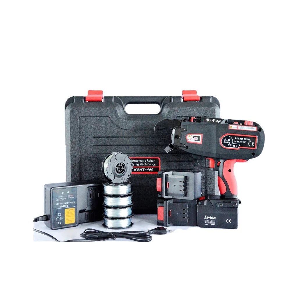 Hot selling building construction power tool set unique warp tying machine for reinforcement steel