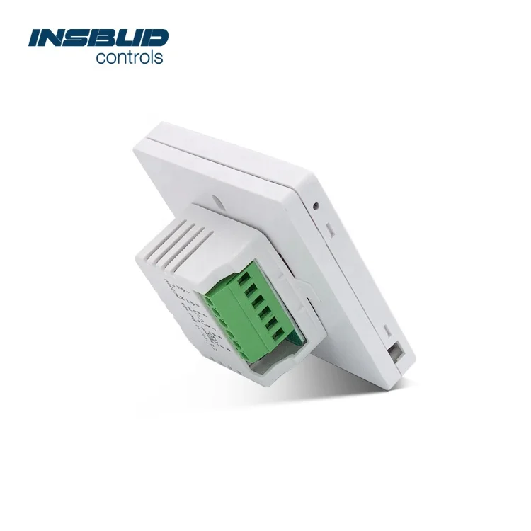 Radiator wire floor heating thermostat white external sensor