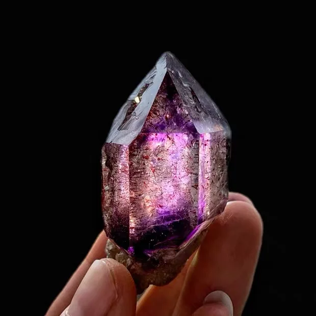Wholesale Natural Raw Crystal Super 7 Seven Crystal Points super seven crystal Backbone