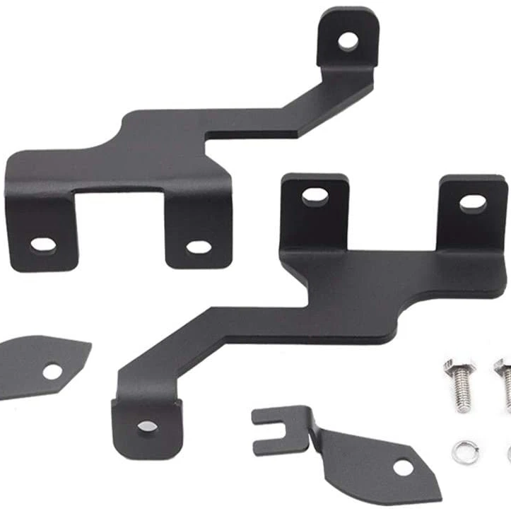 NEWWIND Upper Hood Left and Right Side Pillar LED Work Light Pod Mount Brackets Kit For Ford F-150 SVT Raptor 2004-2014