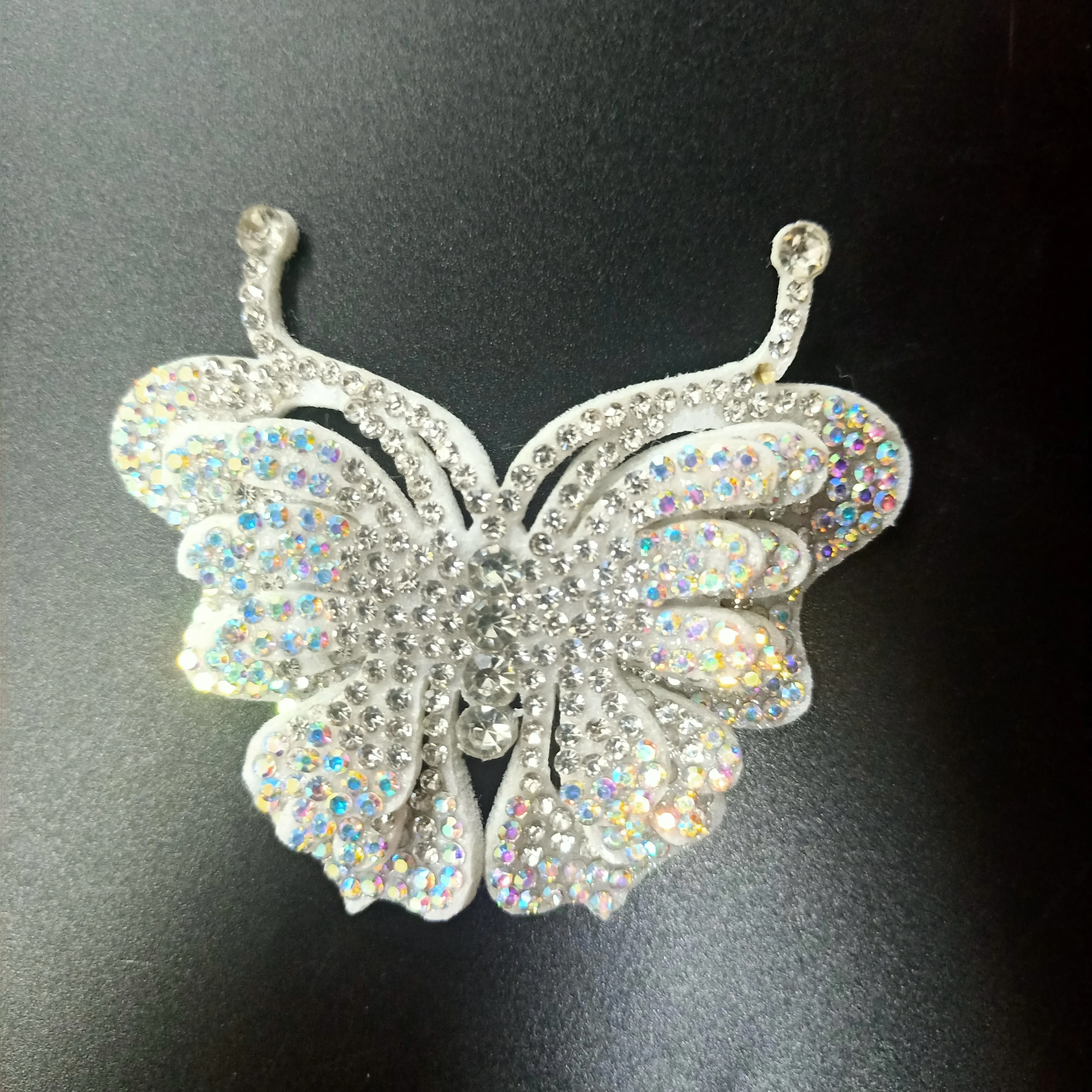 Multi design wholesale rhinestone butterfly flower shoe accessories decoration