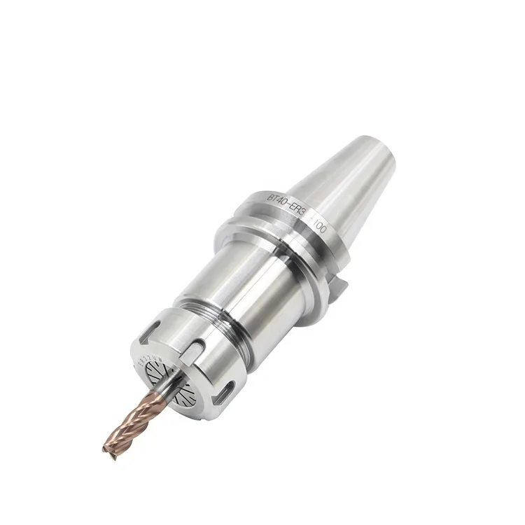 Cone BT40 ER Collet Chuck BT40 ER16 Balancing G2.5 25000RPM Tool Holder for CNC Machines