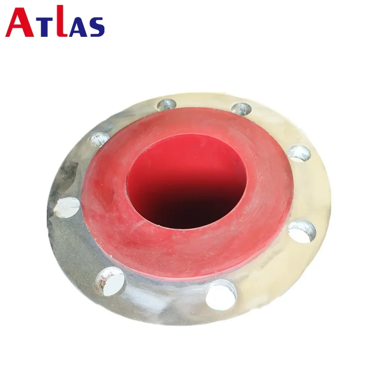 Customized mounted mining polyurethane flange