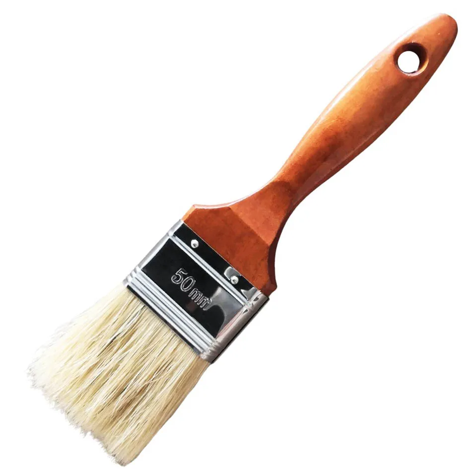 50mm Factory Direct Sale Customized Wooden Handle Paint Brush