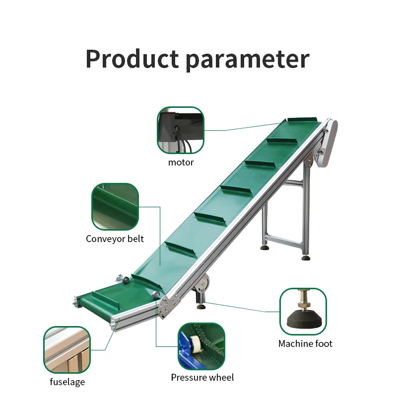 Cost-effective China made climbing conveyor system