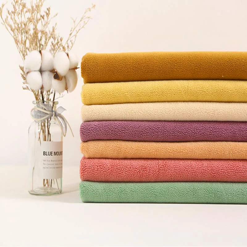 
custom made100% polyester super soft plush for baby blanket Spandex Super Soft Pajamas fabric factory wholesale 