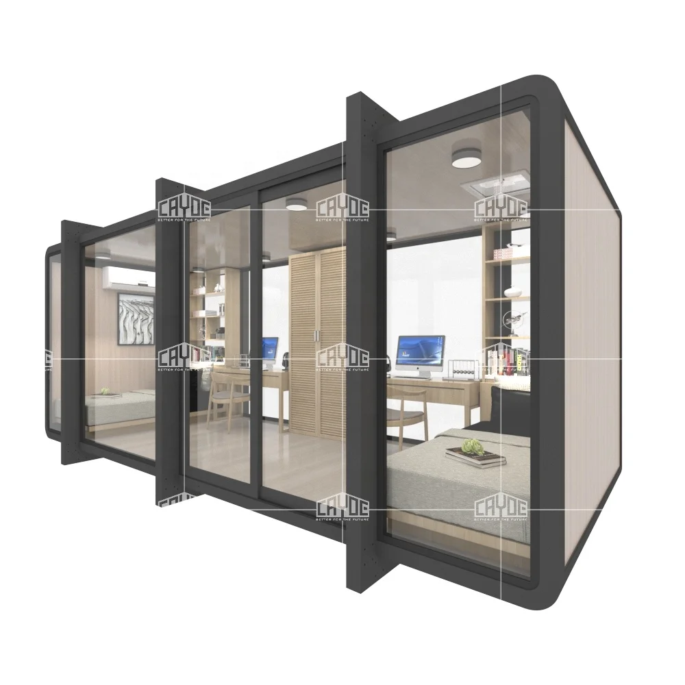 Floating hotel room outdoor aluminum house summer house garden