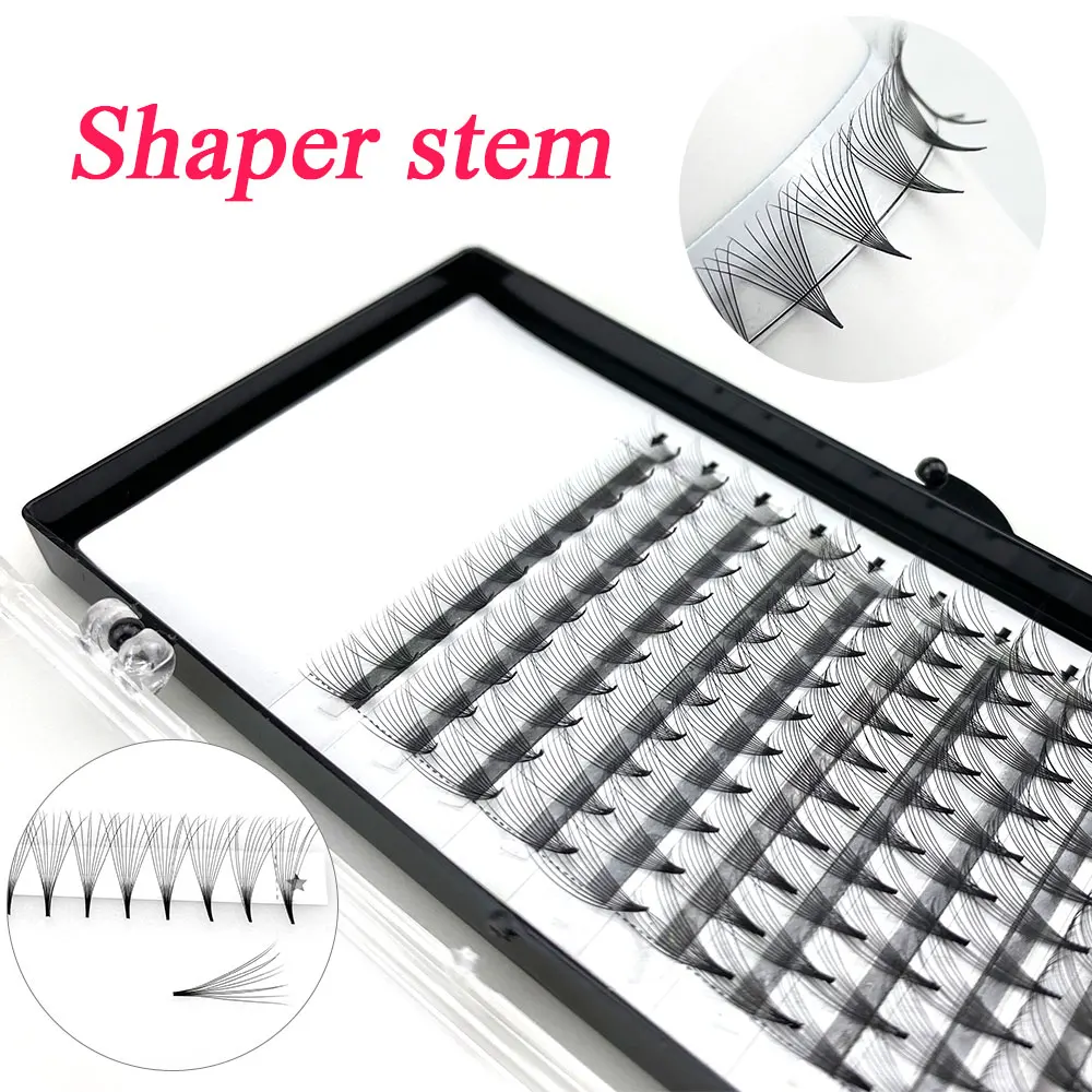 2D 3D 4D 5D 6D 7D 8D 9D 10D 12D 14D 16D 20D Slim Base Volume lashextensions premade fans Sharp Base Point Stem Premade Fans