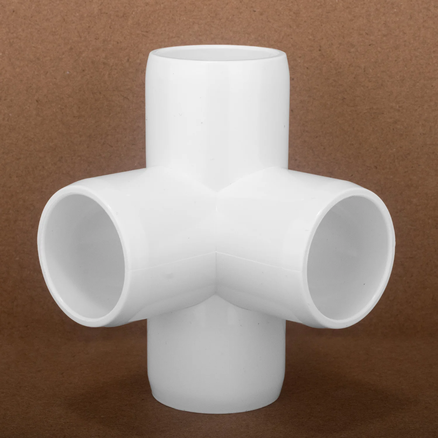 SCH40 PVC pipe fittings 4 Way PVC Fittings Furniture Grade Connector PVC Elbow clamp press pipe fittings