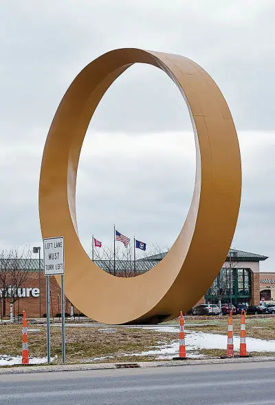 Government Outdoor Stainless Steel Sculpture