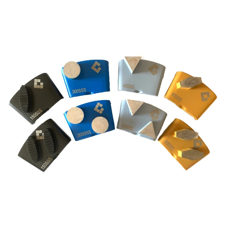 Wholesale price trapezoid diamond grinding tools grinding blocks for concrete polishing