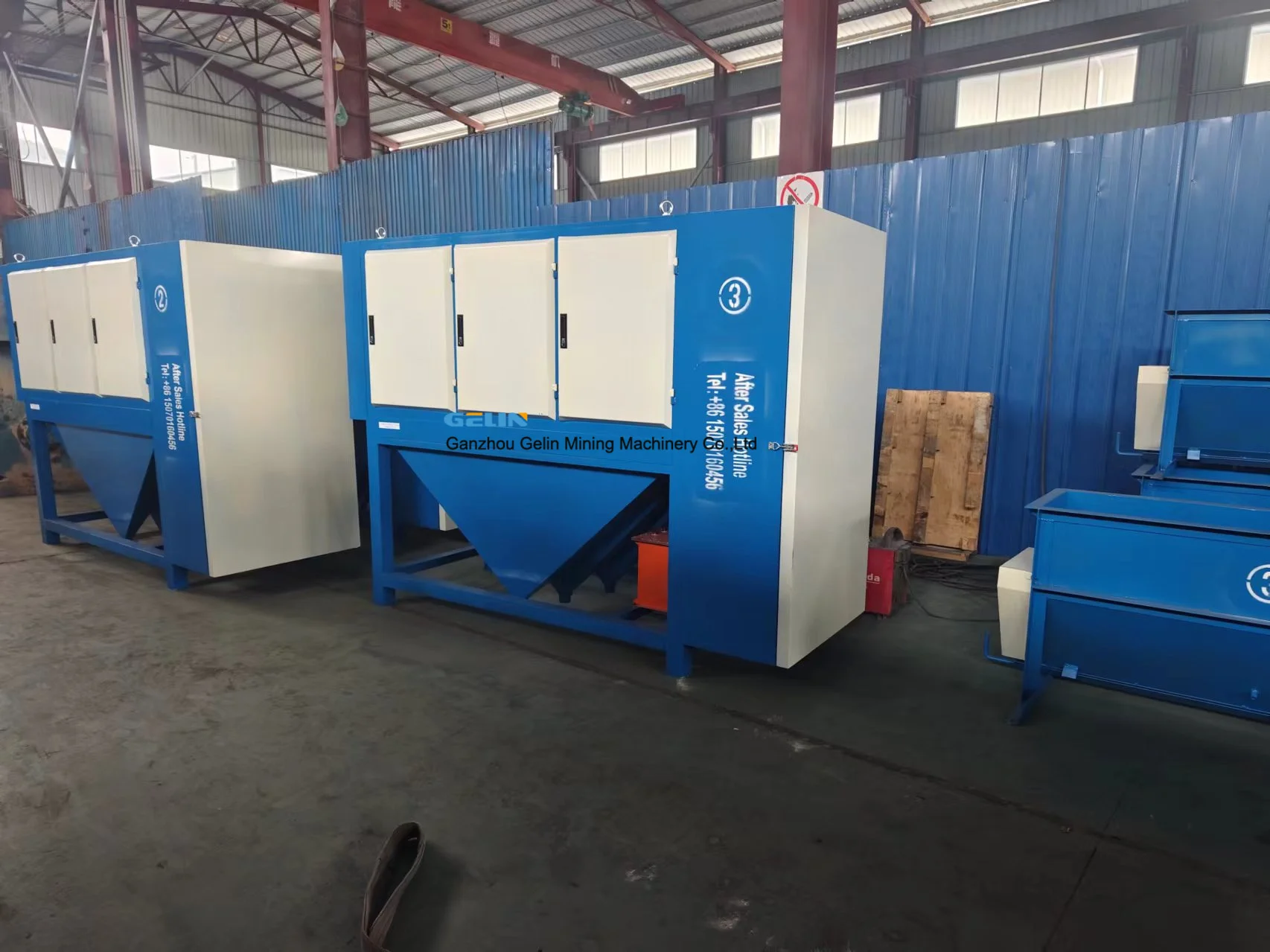 New Design Two Rollers Four Roll Electrostatic Drum Separator for Plastic Copper Aluminum Slag