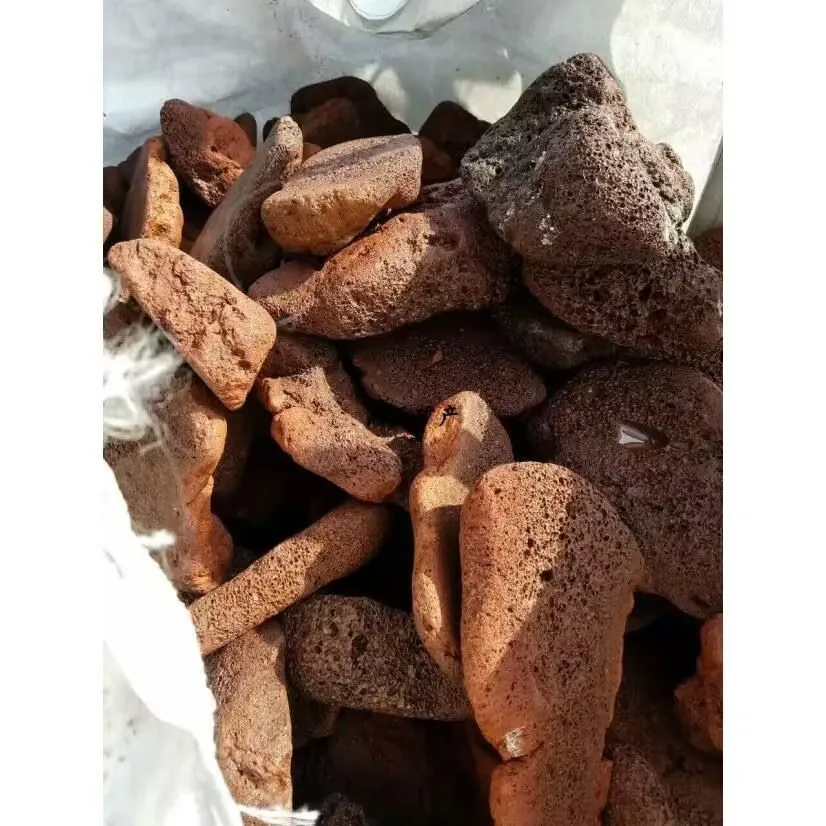 2~3cm Lava Slate Volcanic Stone Decor for garden