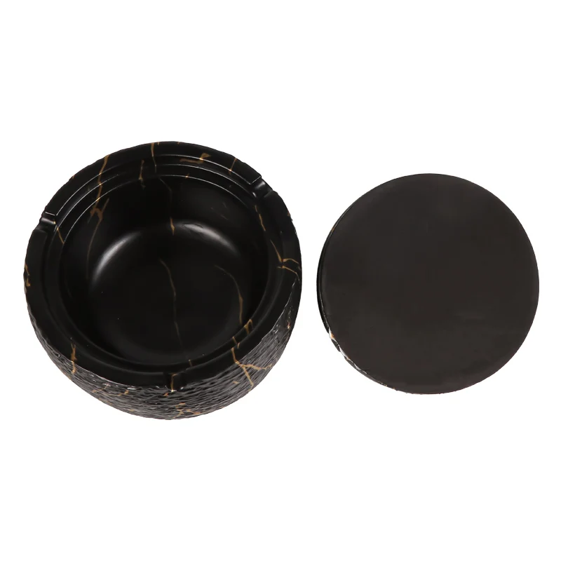 Erliao Factory Wholesale Ceramic Smoking Ashtray Smoking Accessories Home Smoking Ashtray Cigarette Ashtray