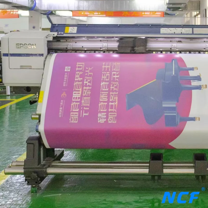 Factory price PVC flex banner rolls advertising poster signboard material wholesale price outdoor frontlit lona flex banner roll