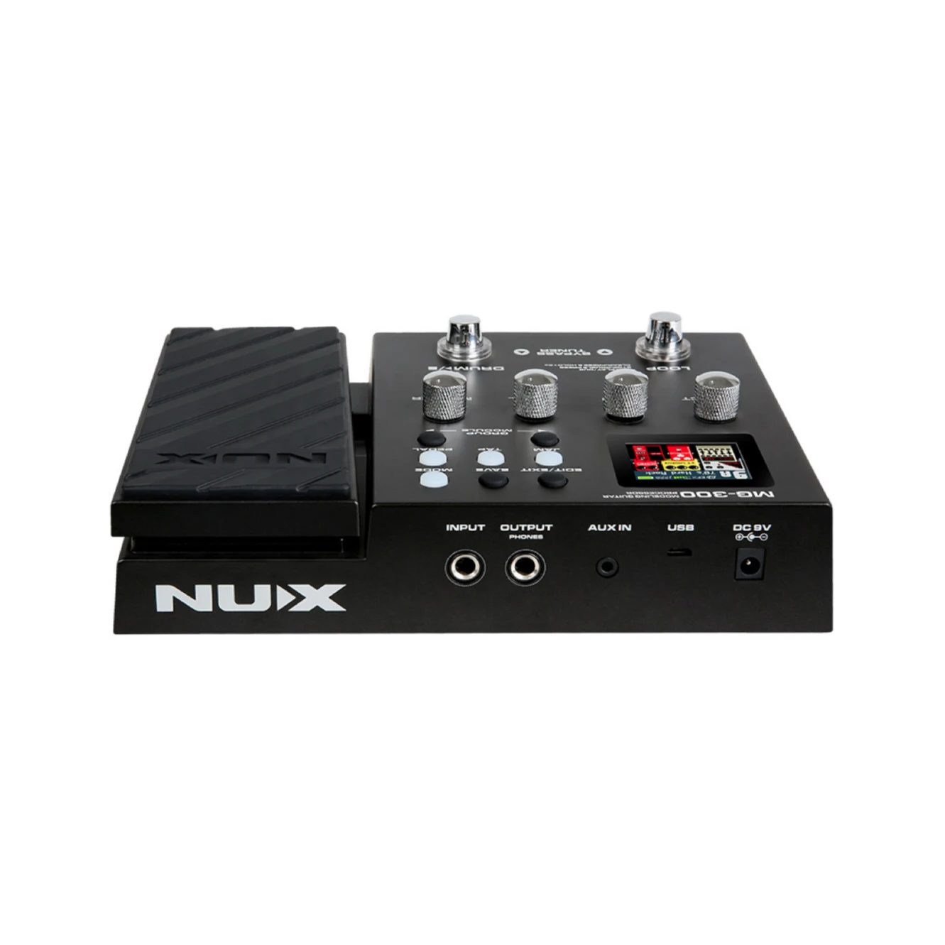 Nux MG-300/MG300/MG 300 modeling multi-effects pedals guitar processor electric guitar effects pedal multi effect for Metal Knob
