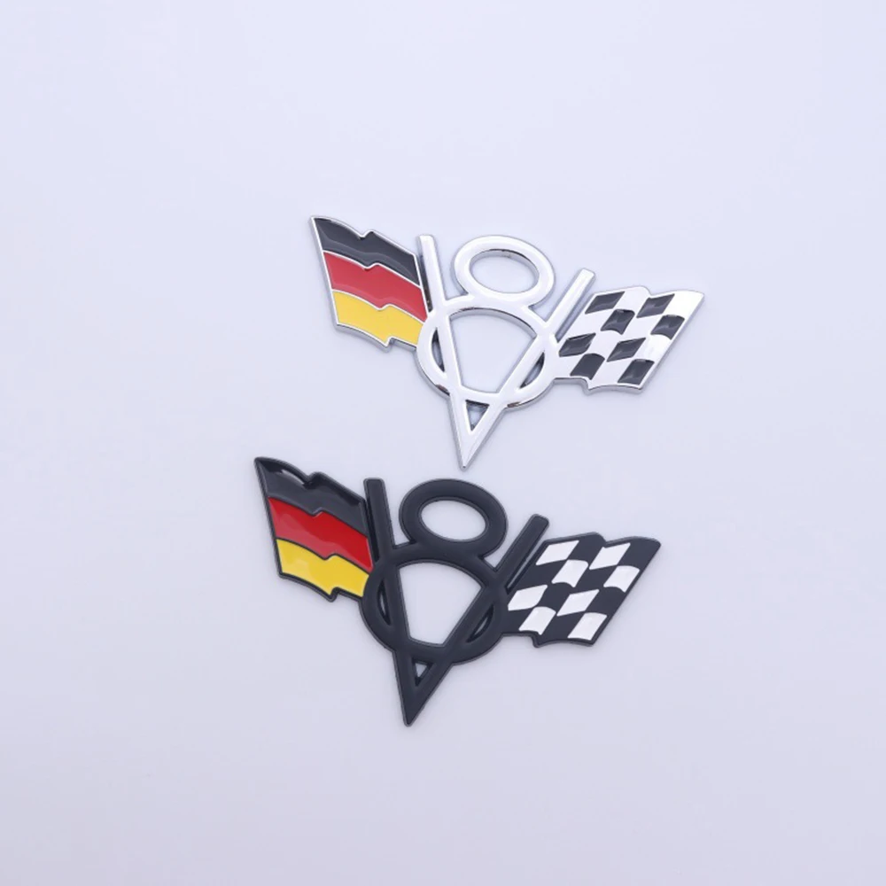 Automotive decorative metal sticker suitable for Chevrolet Dodge Ford JEEP rear body sticker