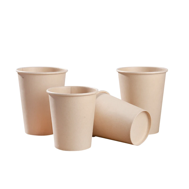 Single Wall Lipton Tea 12 Oz Size Roll Product Bamboo Coffee Paper Cup