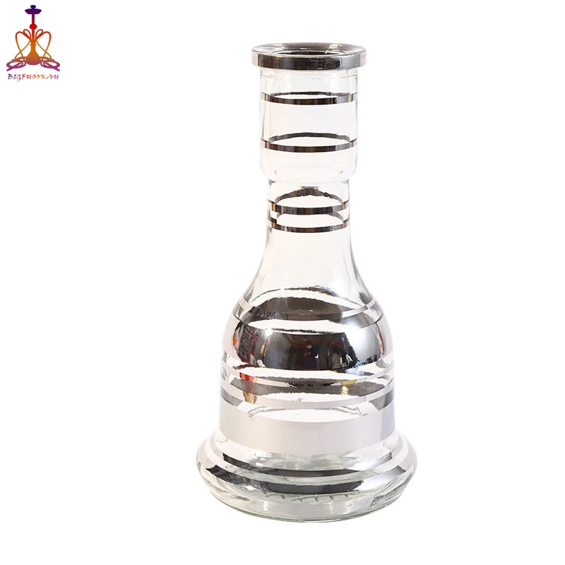 Bottle Base Hookah Vaso Narguile Araba Style Shisha Glass Vase