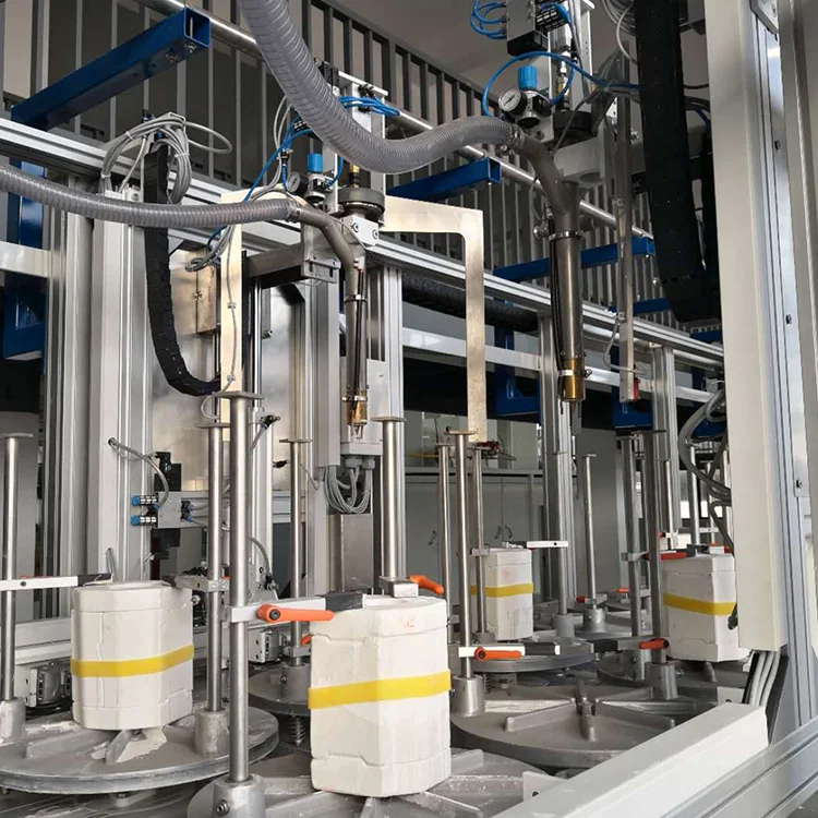 Automatic Centrifugal Grout Process Mold Drying Deform Product Grouting Machine Slip Casting Machines For Ceramic Injection