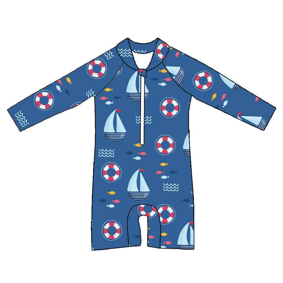 EezKoala One-Piece Swimwear for Infant Baby Boy & Girl 0-3 years, UPF50+ Rash Guard Perfect for Swimming