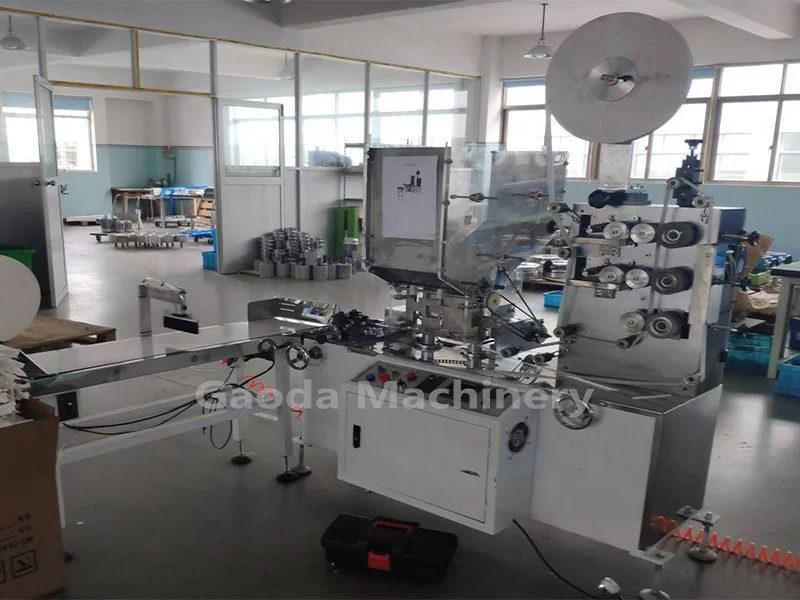 GD-P300, Automatic Individual/Single Straw Packing Machine,  for Paper Straw, Colorful Printing on Paper  Package
