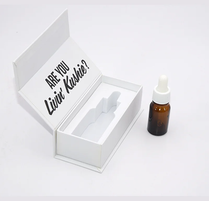 Wholesale Custom printing liquid glass bottle gift packaging boxes with competitive price