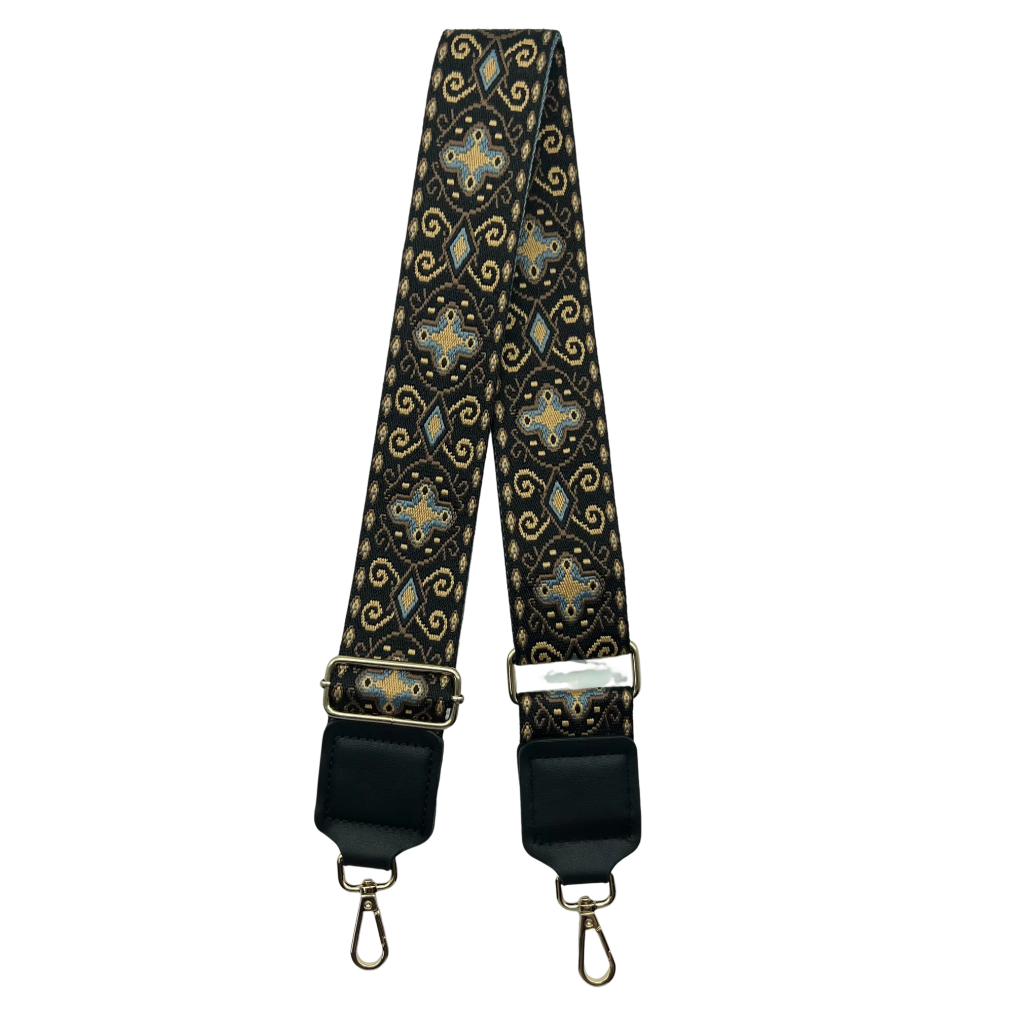 New Jacquard Ribbon Pattern Shoulder Strap Replaceable Wide Handbag Strap Accessories Adjustable Shoulder Strap