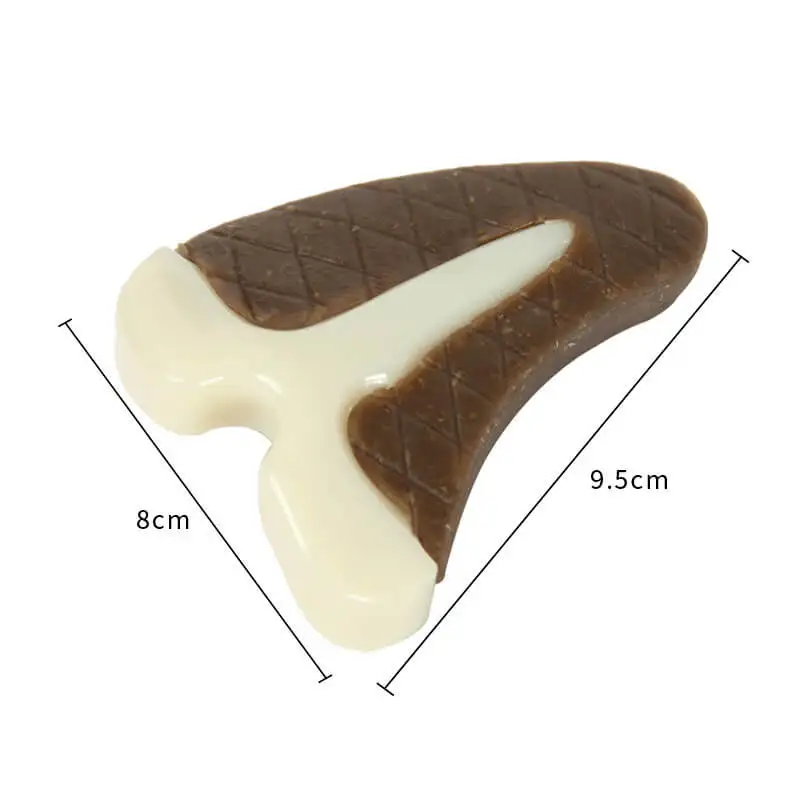 Durable Nylon Chew Toy for Dogs Long-lasting Beef Flavor Chew Bones Safe and Fun Dog Chewing Toy