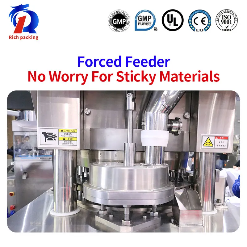 Large 24mm Diameter Tablet Presser Industrial Pill Press Machine ,Rotary Tablet Press Machinery