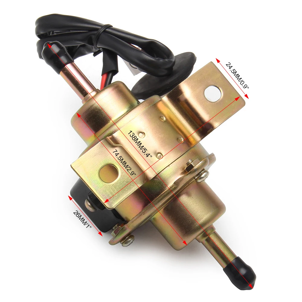 car accessories parts auto electronics Universal 12V Fuel Pump Electronic diesel Pump