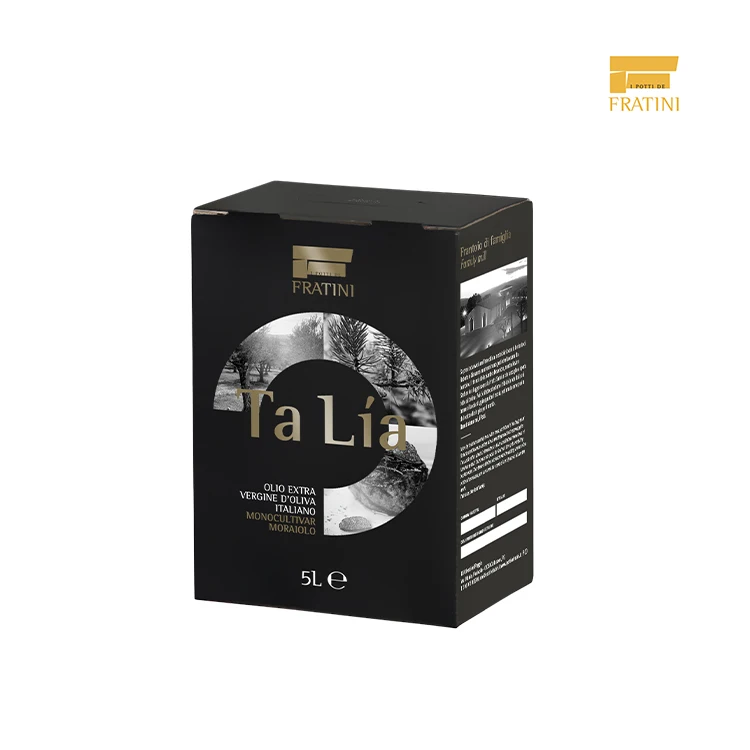 
I Potti De Fratini, приготовление пищи холодным прессованием, 5 л, пакет в коробке, итальянское экстра-виргинское оливковое масло 