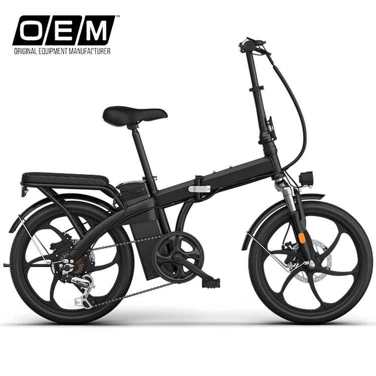 lithium battery e-bike brushless hub motor small wheel mini folding electrical bike foldable electric bicycle