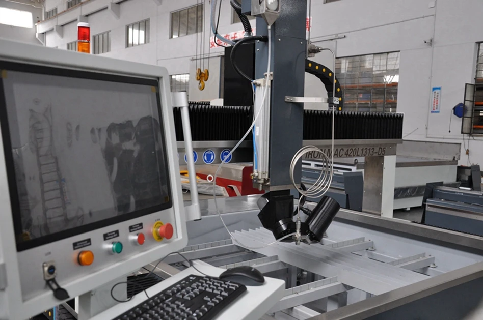 High Pressure cnc water jet cutter small size