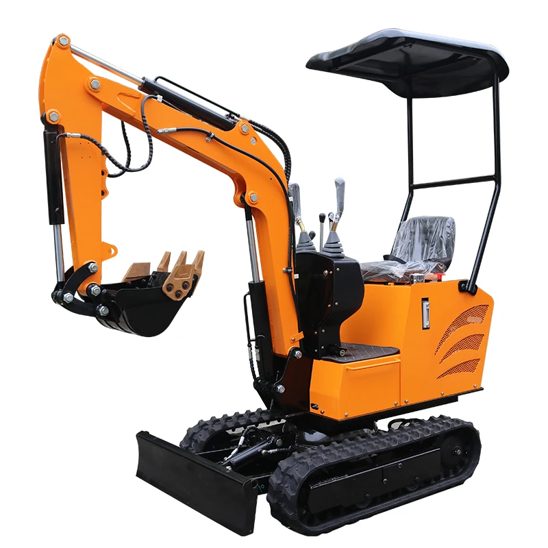 New agricultural earth-moving machinery loader 2.8ton mini backhoe loader excavator