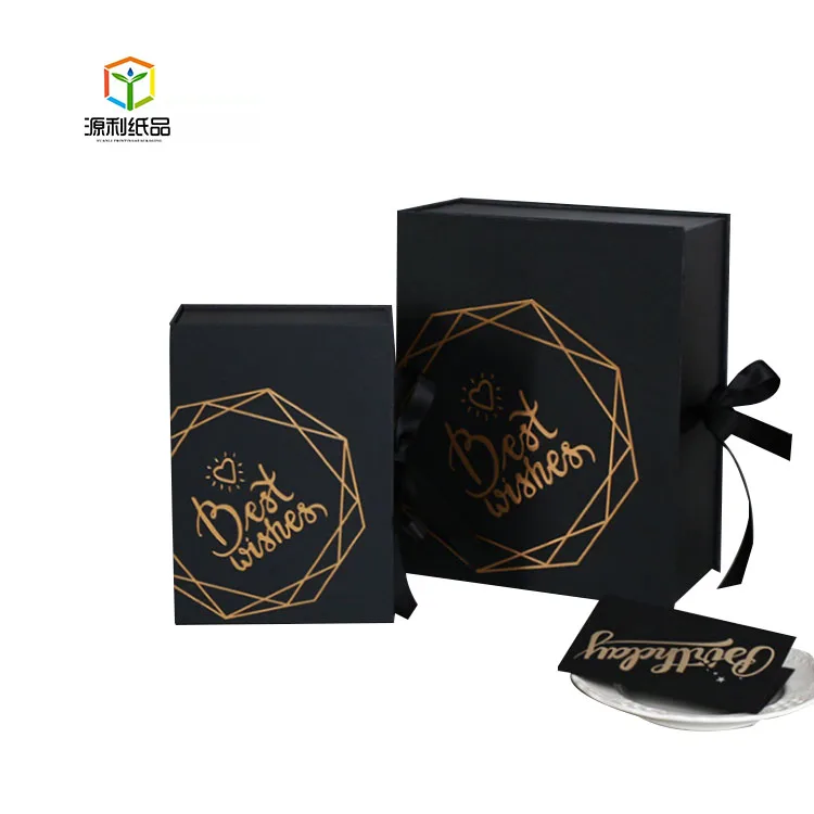 Manufacturer Wholesale Custom Luxury Ribbon Floding Gift Packaging Box